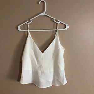 Zara white Tank top M size
